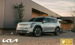 Kia galardonada con cinco premios iF Design Awards 2024, EV9 se lleva el prestigiado “Gold”