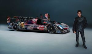 El BMW Art Car de Julie Mehretu celebra su estreno mundial en el Centre Pompidou de París