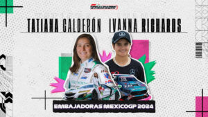 Tatiana Calderón e Ivanna Richards, las primeras mujeres embajadoras del México GP