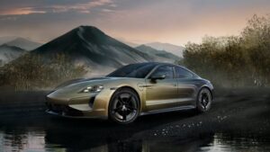 BP_Taycan Turbo S Celestial Jade inspirado en una piedra ancestral