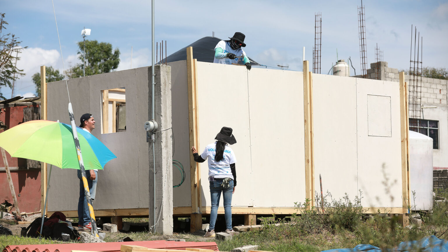 Porsche y TECHO construyen viviendas en Puebla - Player1.mx