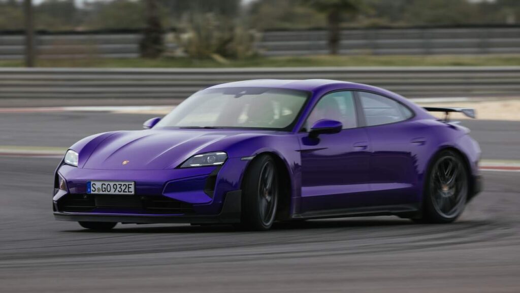 Porsche Taycan Turbo GT first drive pictures-3