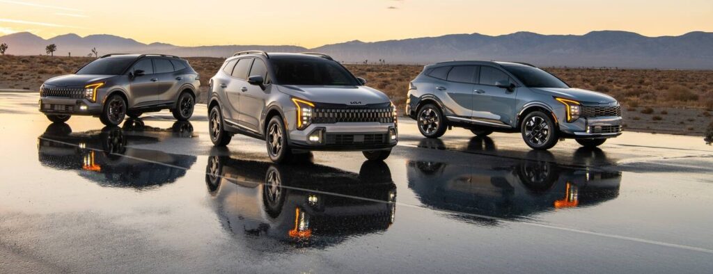 2026 Sportage Family Lineup