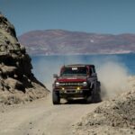 Bronco a prueba en el desierto de Baja California 