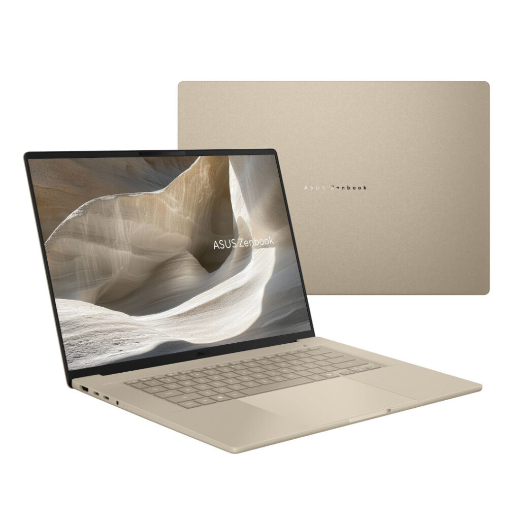 Zenbook A16_UX3607OA_Product photo_Zabriskie Beige_10_2400x2400