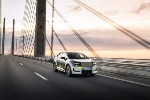 Audi A2 e-tron with design livery